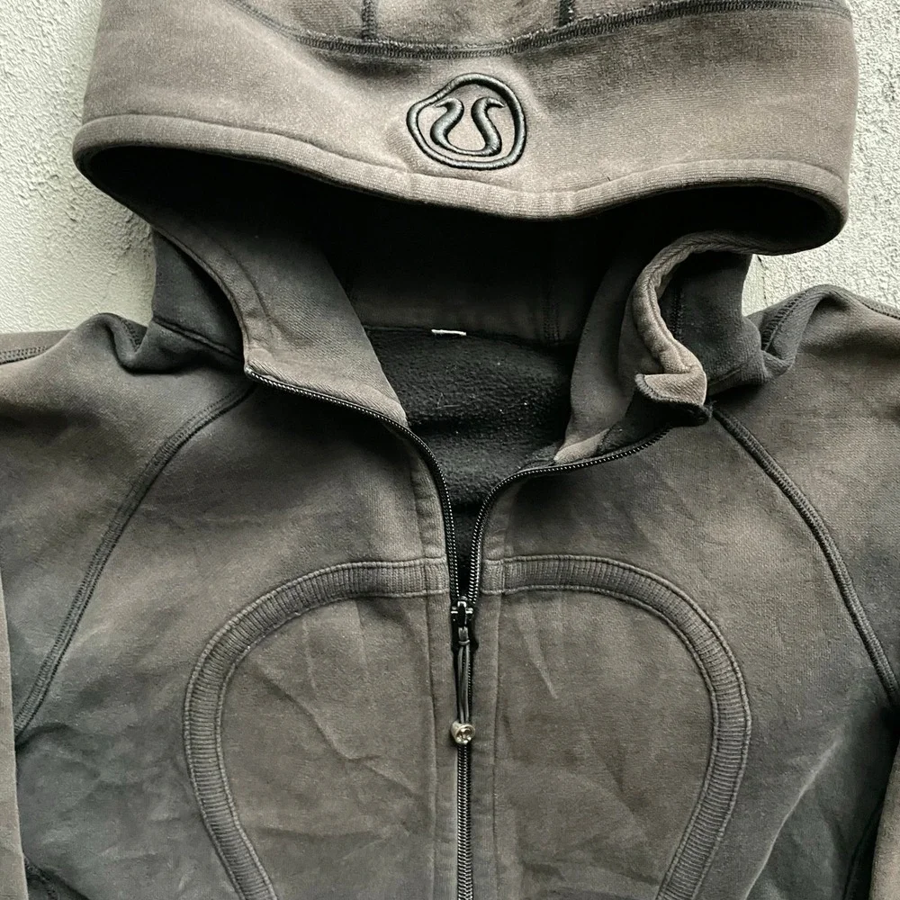 Lululemon Full Zip Scuba Hoodie Womens No Tag Size Black - Picture 3 of 7